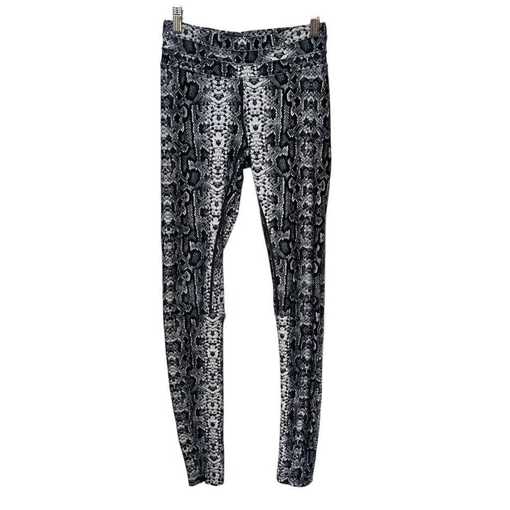 Kira Grace Snakeskin Print Leggings | XS